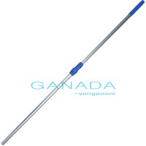 고급 2단알루미늄자루143cm 알루미늄공자루 알루미늄봉 길이조절가능 길이5자 밀대자루 밀대봉, 143cm, 1개