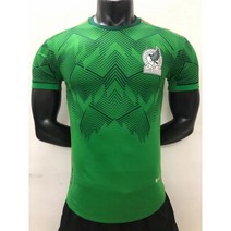 22 새 카타르 월드컵 축구복 태국판 단품 프랑스 잉글랜드 브라질 국가대표팀 유니폼 비준, 22 그린 멕시코