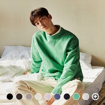 [지오다노] 023510 남성 NEW 클래식 무지 맨투맨 01023510