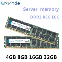 라이젠5600x메인보드 ddr3 4gb 8gb 16gb 32gb 서버 메모리 reg ecc 1600 1333 1866mhz pc3 ram 16gb 8gb 4gb 32gb 지원, 16GB 1333MHz x 2개