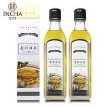 홍화씨유 홍화씨오일 600ml [300ml x 2병], 없음, 상세설명 참조