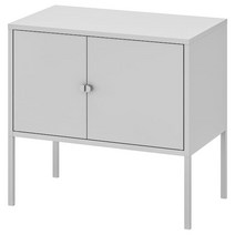 이케아LIXHULT 릭스훌트 수납장 메탈 그레이 60x35, One Color
