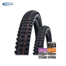 [기타] 슈발베 2023 MTB 올라운드 타이어 빅베티 애딕스 TLE, 26x2.4 애딕스소프트