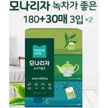 모나리자 벨라지오녹차가좋은(180+30)매x6개 미용티슈, 1개, 210매