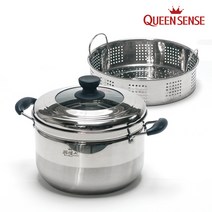 퀸센스 냄비 찜 IH스팀쿠커 24cm, 리베라1103 본상품선택, 단품