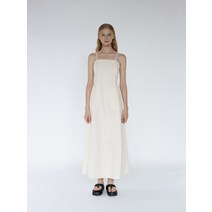 Gu_de Chole String Maxi Dress - Vanilla