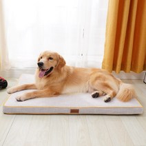 대형견매트리스 강아지메모리폼침대 중형견침대 반려견침대, 블루