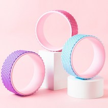 필라테스요가휠 등 스트레칭 요가 소도구 재활 써클 홈트 가정용 헬스용품 운동 기구, 핑크