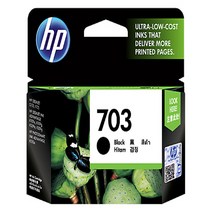 HP 잉크 CD887AA, 703 검정, 1개