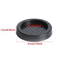 바리스타 실리콘 에스프레소 탬퍼 홀더 지지 베이스 랙 커피 탬퍼 주방 도구, 06 Round Coffee Mat