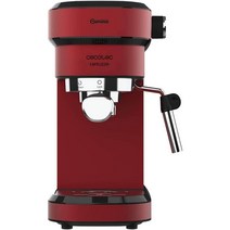 커피머신 에스프레소 스페인 Cecotec Cafelizzia 790 카푸치노 20바 스팀 독일, 압력게이지 포함, 레드