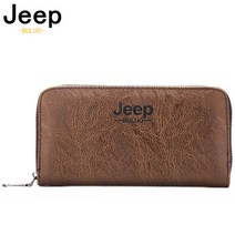 JEEP BULUO 장지갑 브랜드 가죽 지갑 핸드백 남성 스마트 지갑 크레디트 뱅크 카드 홀더 패션 지갑 비즈니스 캐주얼