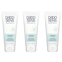 다도 센스 Dado Sens 퓨어덤 클렌징 크림 3개x100ml 지성 피부 불순물 피지 모공 관리 딥 폼 클렌저 세수