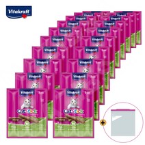 비타캣스틱 치킨 & 캣그라스 3P X 20개 비타크래프트 프리미엄 고양이 저키간식, 치킨 & 캣그라스 3스틱 18g X 20개, 냉장보관팩 증정