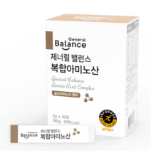 지쿱 복합아미노산 실크 아미노산 18종 헬스보충제 필수 아미노산 함유, 1개