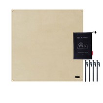 레인디어 방염포 매트 단조팩세트, L 100x100cm+단조팩4p