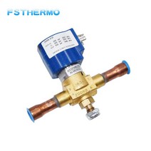 공장 밸브 200RB 냉동 및 컨디셔닝 플랜트 솔레노이드 밸브 코일 포함, 한개옵션0