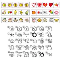 한국특수 출석도장30개세트 MDF 출결세트30개입, 단품