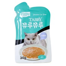 테비토퍼 쮸루쮸루 30g 고양이간식, 1개, 새우