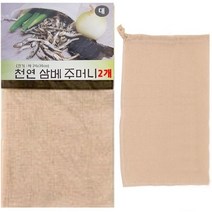 삼베국물주머니_대 2개 다시백 다용도주머니 멸치국물 _ 1524871EA