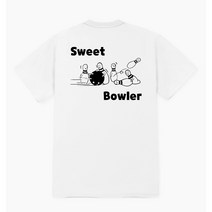 볼링 티셔츠 카툰핀 메쉬 드라이 라운드 반팔티 볼링크루 bowling crew 단체 팀복 제작