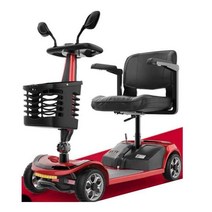 장애인 노인전동차 전동 스쿠터 경량 사륜 전동식, 전동스쿠터 - 시트 30A 리튬배터리 350W