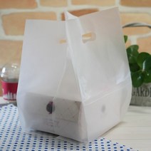 HD투명 도시락쇼핑백 배달봉투 배달비닐 소량인쇄가능도시락포장 박스포장용