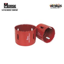 MORSE 바이메탈 롱홀쏘 홀컷터 14mm~168mm / 홀컷터아바, A.모르스 바이메탈 롱홀쏘, 43.(롱)홀쏘 83mm