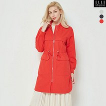 루시앙 루시앙_여성 엘르스튜디오 여성 트렌치 롱 재킷 (P001242075)