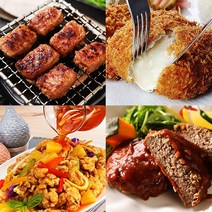 [청년상점 냉동창고 대개방] 냉동 22종 골라담기(떡갈비 함박 돈까스 탕수육 등), 전통 궁중 너비아니 1봉(10개입)