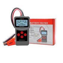 MICRO-200 프로 자동차 배터리 테스터 12V 24V AGM EFB 젤 시스템 분석기 트럭 오토바이 진단 도구, [07] 덴마크어, [01] Big clamps