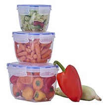 Superio Food Storage Containers Airtight Leak Proof Meal Prep Containers Microwave and freezer saf, 1