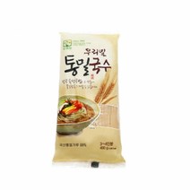 우리밀 우리밀 통밀국수 400g 4개
