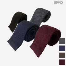 스파오 스파오(SPAO) M 솔리드 니트타이_SPTI848A22