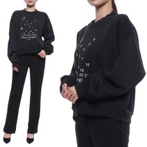 메종마르지엘라 22FW 여성 넘버링 로고 맨투맨 S51GU0118_S25540_900_22F