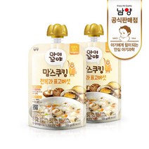 아이꼬야 맘스쿠킹 이유식 100g, 전복과 표고버섯, 2개