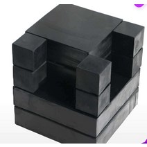 고탄성 고무 패드 충격방지 세탁기 진동 완화 흡수 고무 매트, 200 x 200 x 30