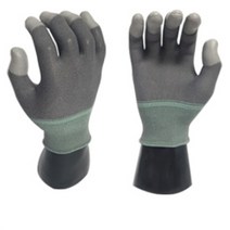 작업용 PU 코팅 장갑 손끝 손가락 반코팅 일장갑_220808EA, C.로얄블루 코팅장갑(단목)S