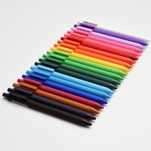 카코 KACO 퓨어 소프트 젤펜 (20가지 컬러펜), 다크네이비(컬러심)