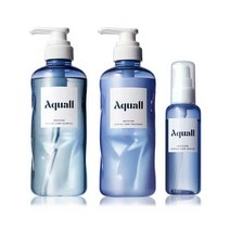 아쿠올 샴푸 475ml+트리트먼트 475g+헤어오일 70ml Aquall Moisture Damage care Shampoo+Treatment+Hair Oil