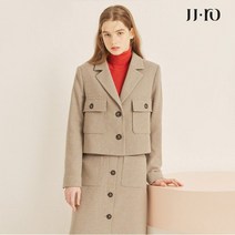 JJ지고트 JJ.ro 플랩 포켓 울 헤링본 재킷 GLCA0JKR3