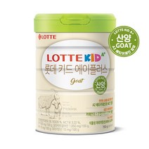 [파스퇴르] 롯데키드 에이플러스 산양 760g, 1캔, 바닐라향
