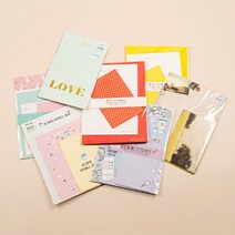 랜덤편지지 (10세트) _ 212098EA, 본상품선택