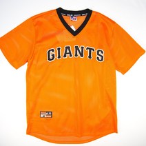 209.MLB 자이언츠 브이넥반팔자켓/중고/남성 95