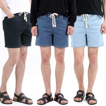 비브레이커스 밴딩 데님 스판(28~42) 6COLOR 4부 청반바지 FS500