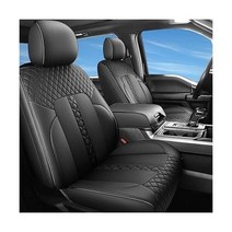 Huidasource Tundra Seat Covers Waterproof Cover Full Coverage Front and Rear Car Cushion Protector F, Tundra 2022, Full Set/Black