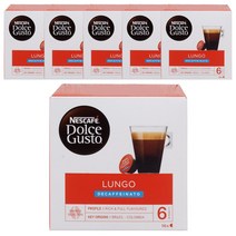 네스카페 돌체구스토 룽고 디카페인 캡슐커피, 7g, 96개