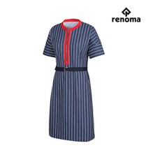 [레노마골프]여성 벨티드 반집업 원피스 RWONJ6383-915