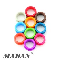 마단 실리콘 가위고무링 MTR-R Medium 엄지/검지 공용, Apple Green