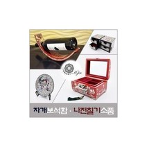 유로익스프레스/ 고급 자개보석함/나전칠기 전통공예품주얼리함, 선택7..나전칠기.액자.B)꽃-적색